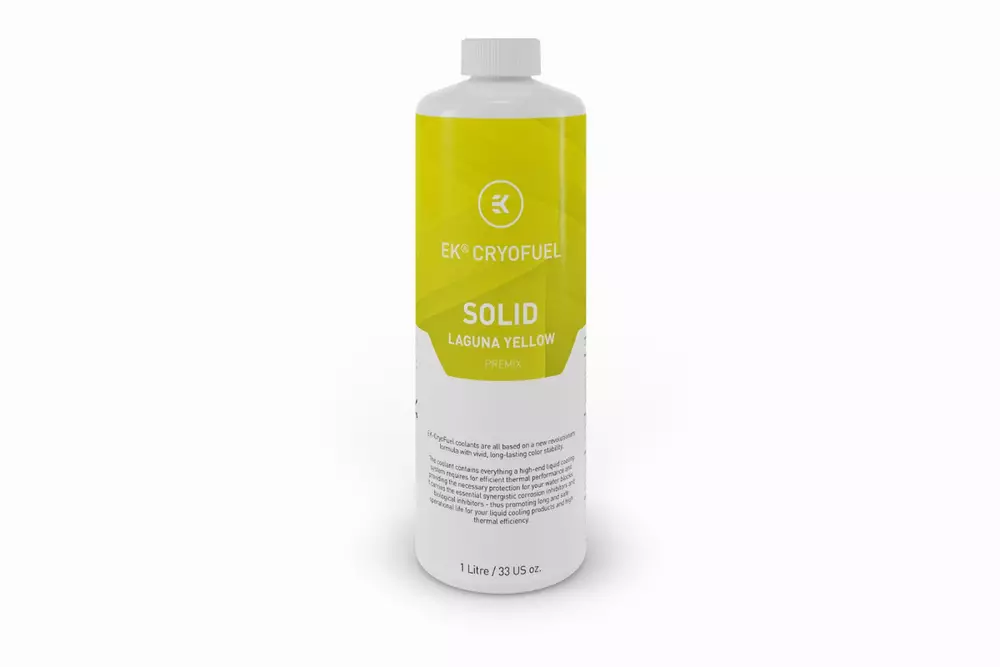 Течност EK-CryoFuel Solid Laguna Yellow (Premix 1000mL)