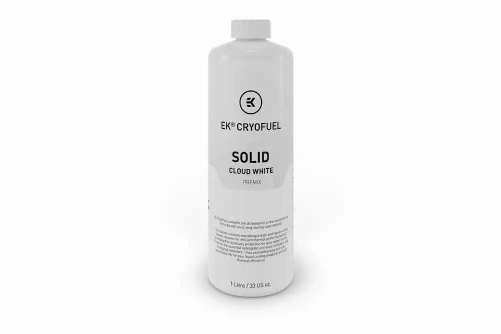 Течност EK-CryoFuel Solid Cloud White (Premix 1000mL)