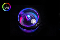 Помпа EK-Quantum Inertia D5 PWM D-RGB - Plexi