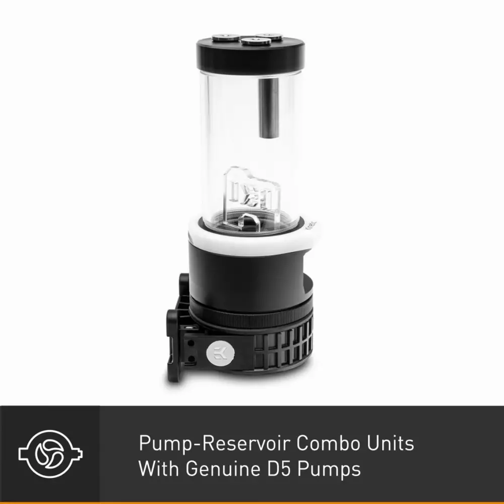 Помпа с резервоар EK-Quantum Kinetic TBE 200 D5 PWM D-RGB - Acetal