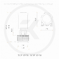 Помпа с резервоар EK-Quantum Kinetic TBE 200 D5 PWM D-RGB - Acetal