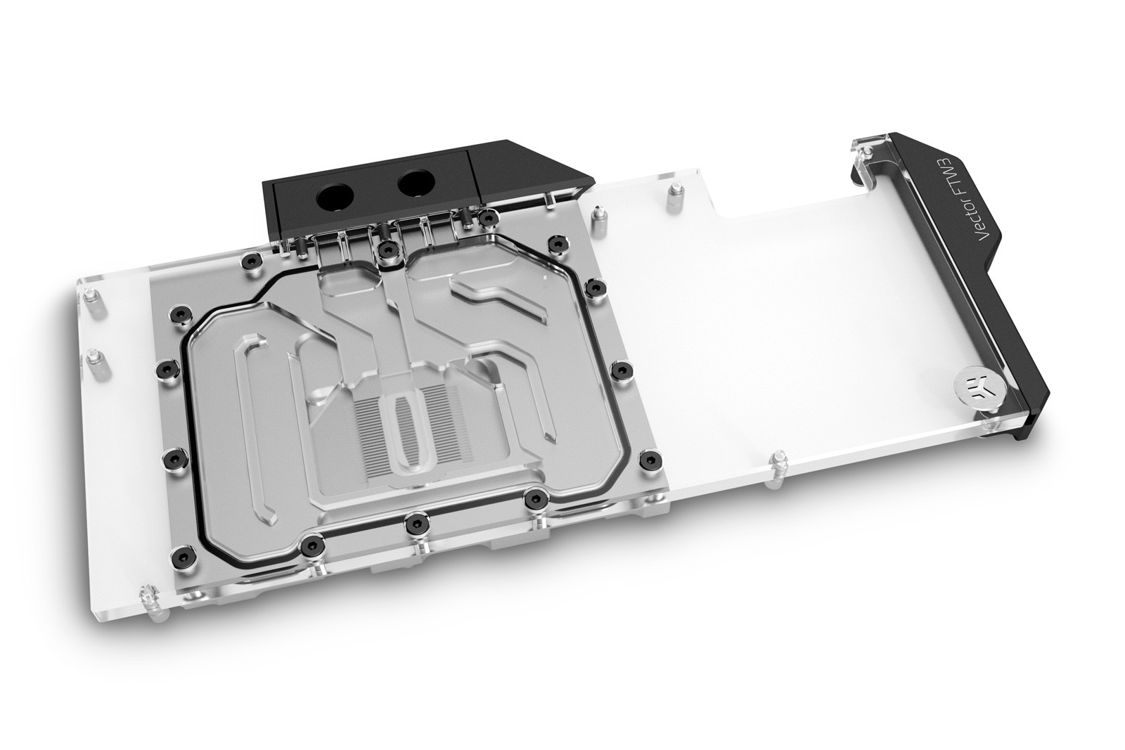Воден блок за видео карта EK-Quantum Vector FTW3 RTX 3080/3090 D-RGB - Nickel + Plexi
