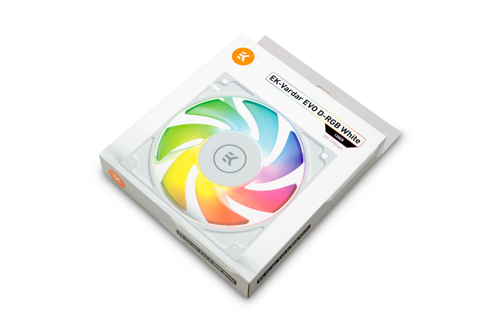 Вентилатор EK-Vardar EVO 120ER D-RGB (500-2200 RPM) - White