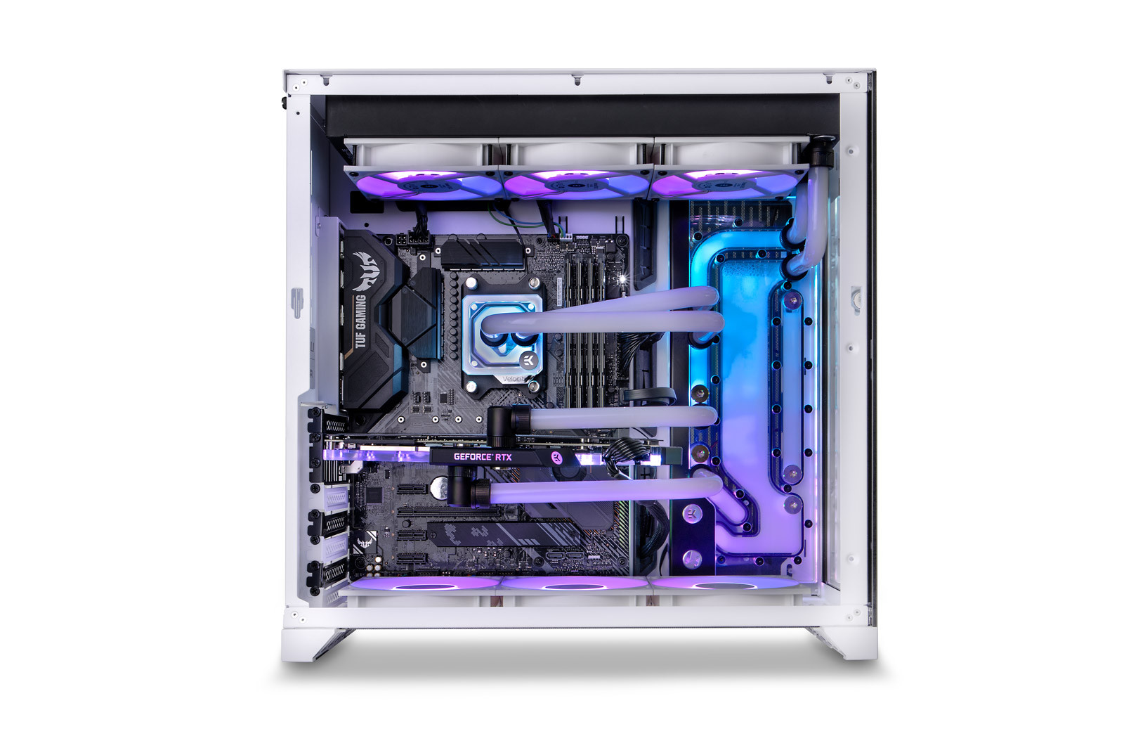 Вентилатор EK-Vardar EVO 120ER D-RGB (500-2200 RPM) - White