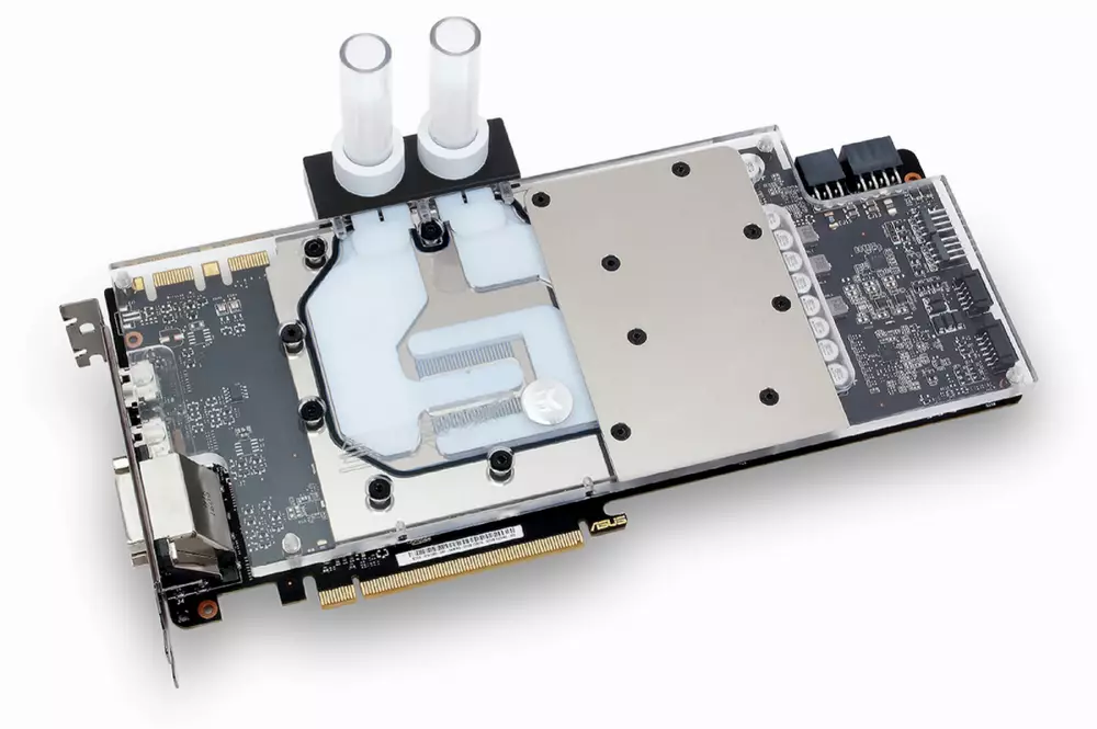 Воден блок за видео блок EK-FC1080 GTX Strix - Nickel