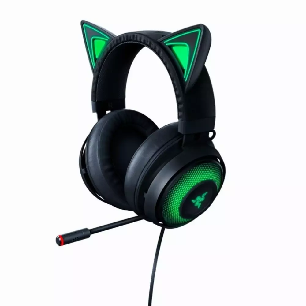 Геймърски слушалки Razer Kraken Kitty Edition Black