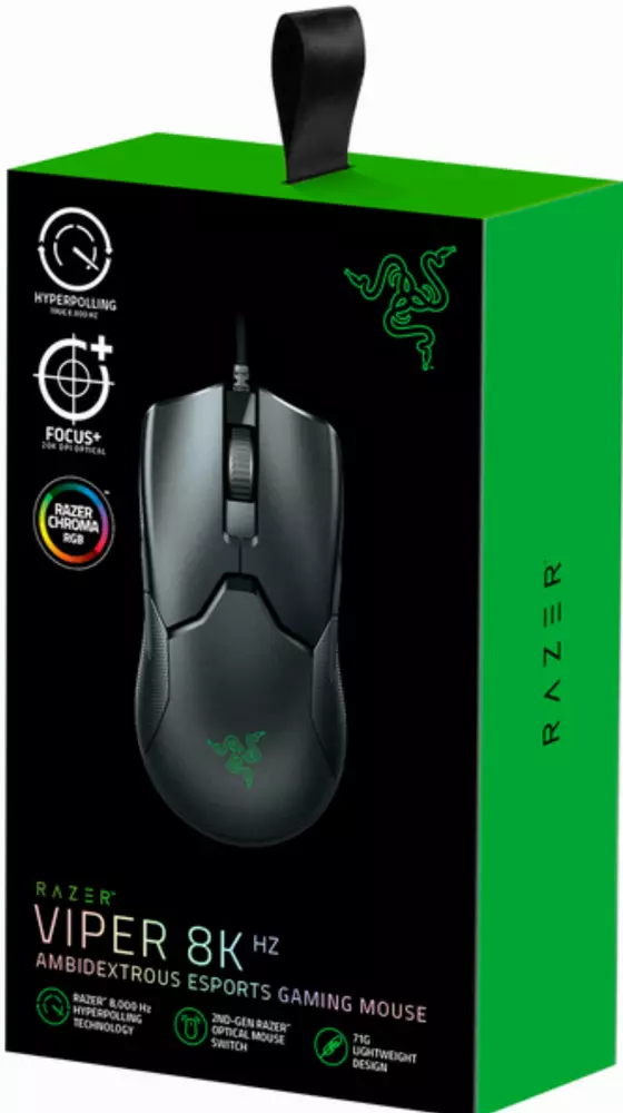 Геймърска мишка Razer Viper 8KHz Gaming Mouse True-Ambidextrous Wired