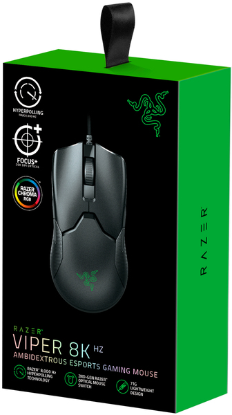 Геймърска мишка Razer Viper 8KHz Gaming Mouse True-Ambidextrous Wired