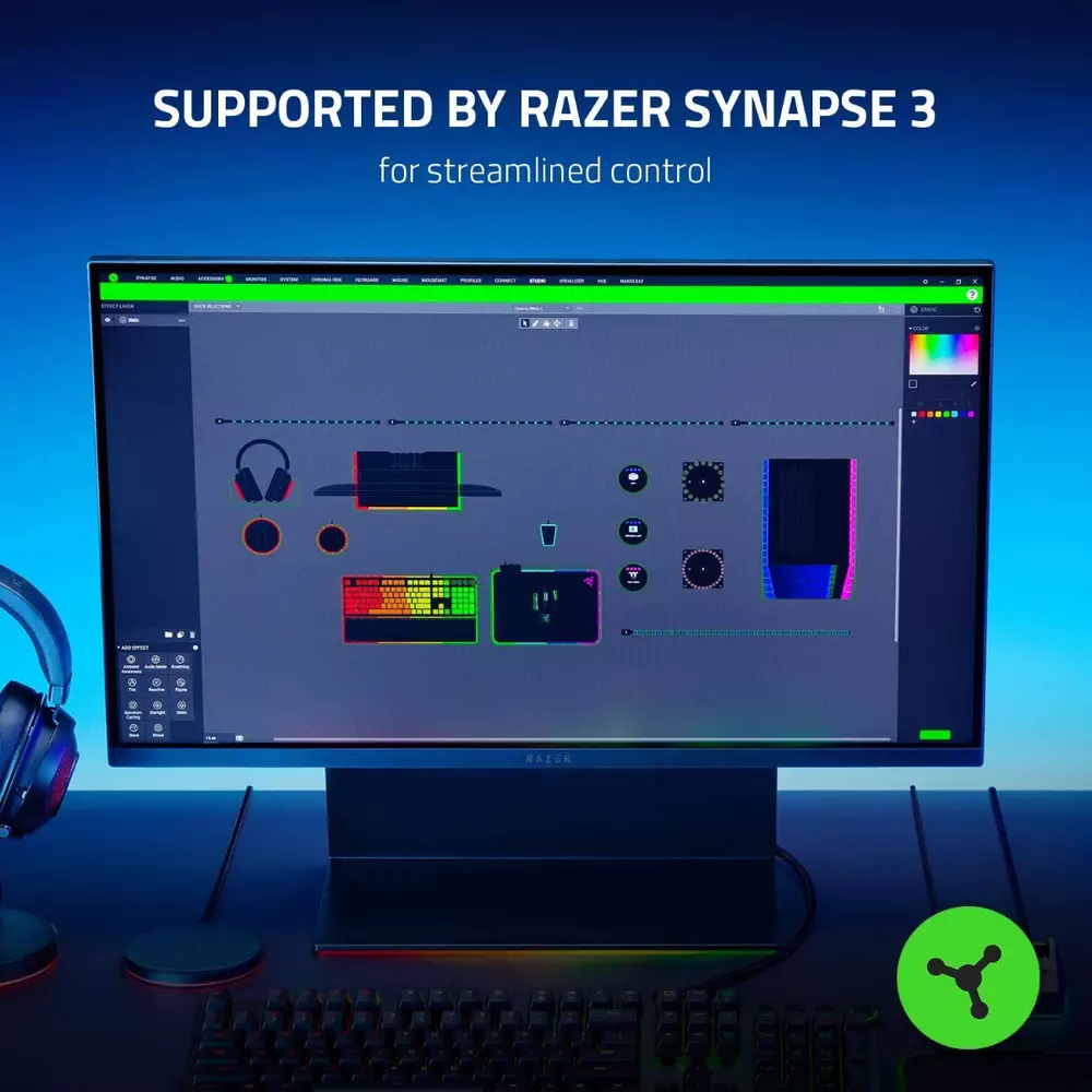 Контролер за RGB осветление Razer Chroma Addressable RGB
