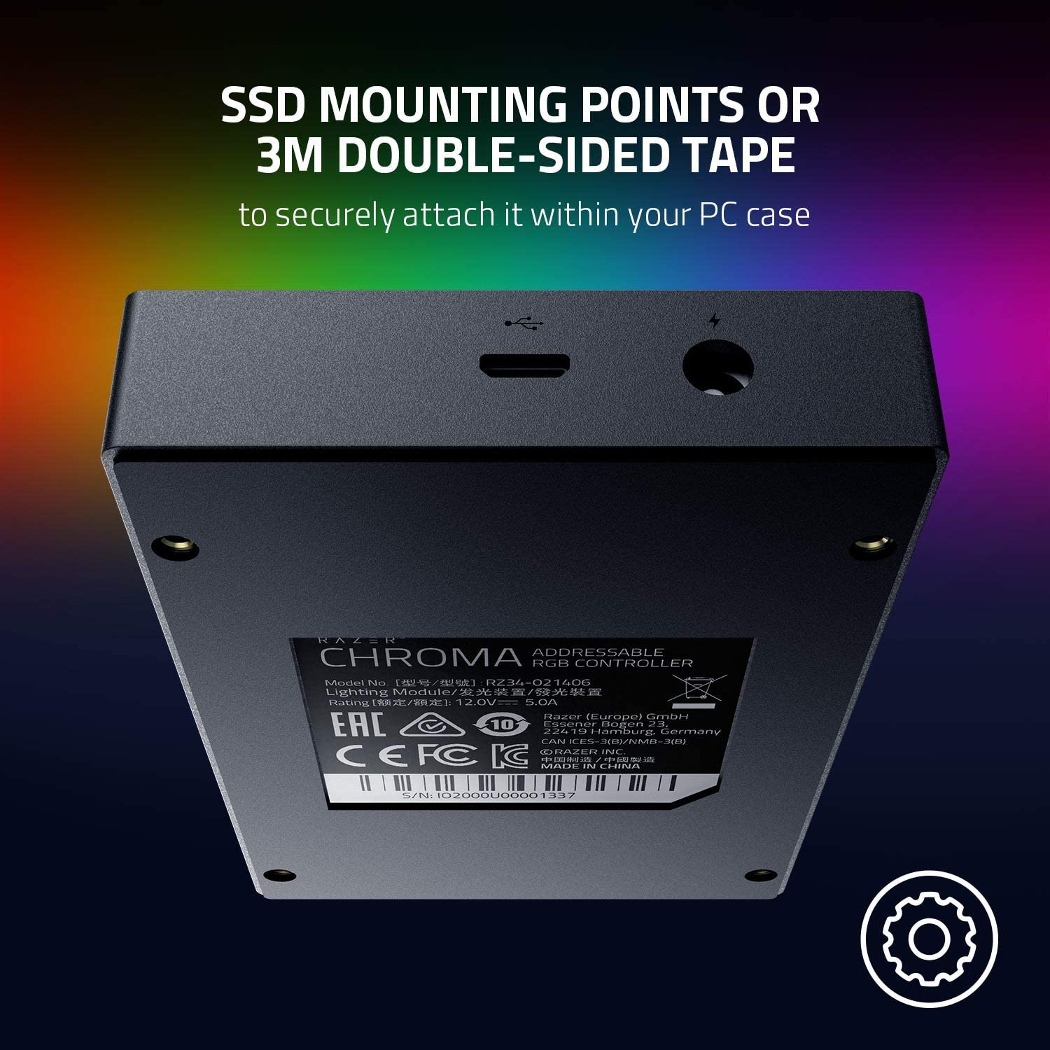 Контролер за RGB осветление Razer Chroma Addressable RGB