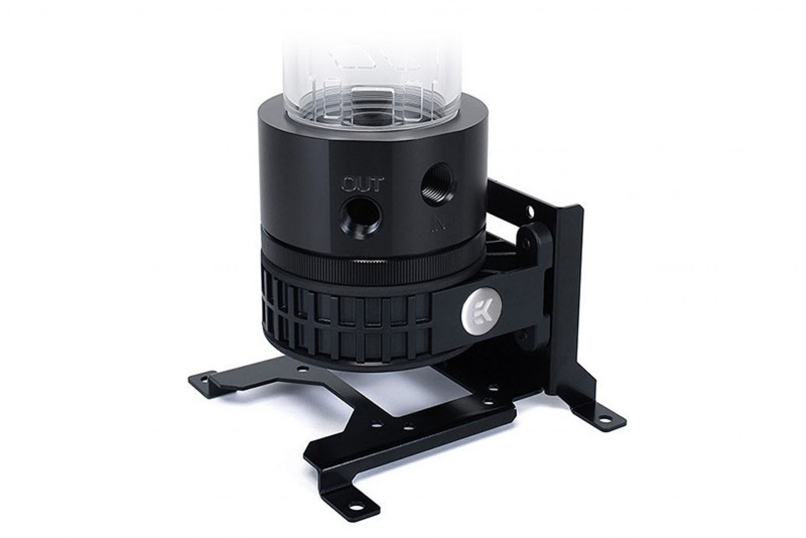 Универсална стойка за помпа/резервоар EK-UNI Pump Bracket (120mm FAN) Vertical