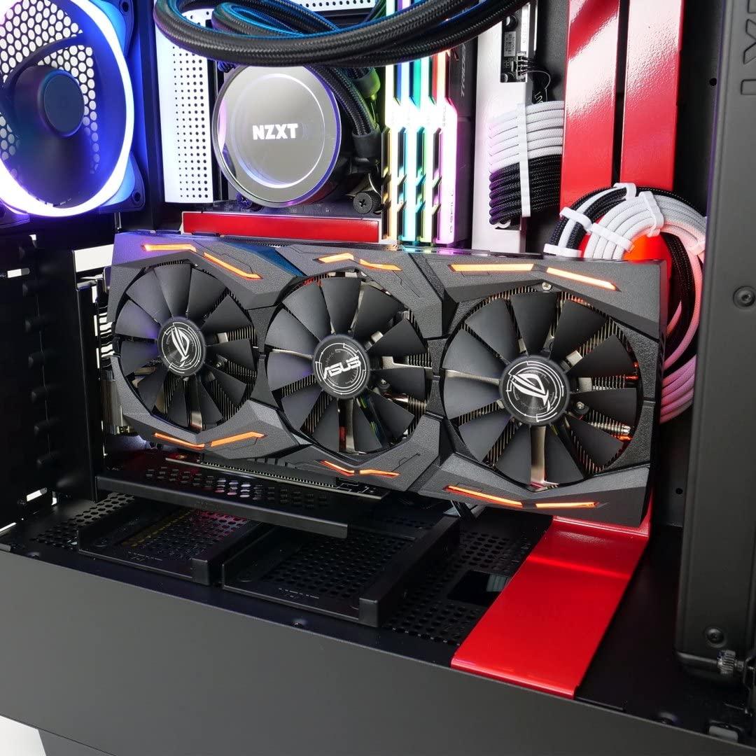 CableMod универсален брекет и кабел за вертикален монтаж за видео карта PCIe x16, 1x DisplayPort, 1x HDMI кабел