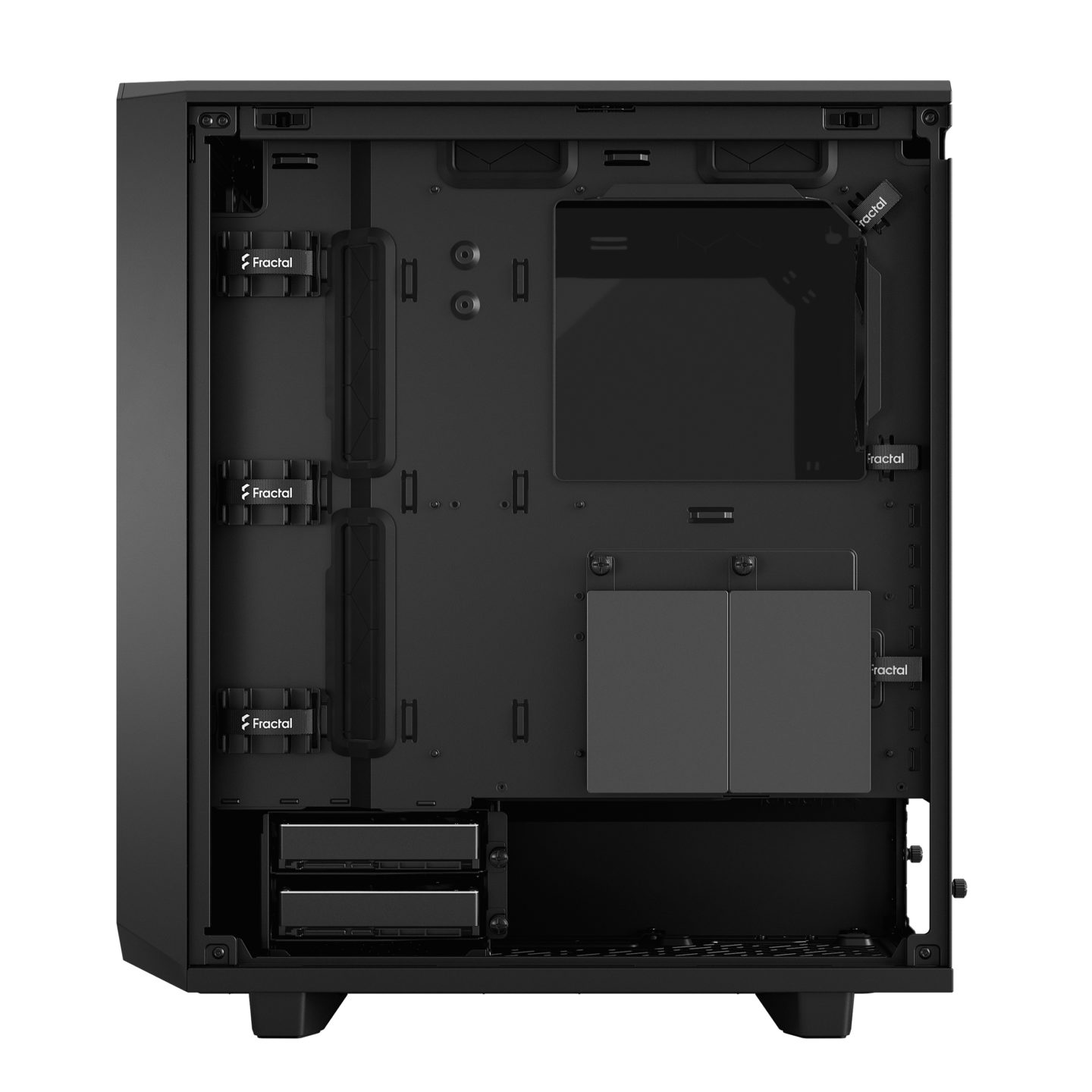 Кутия Fractal Design Meshify 2 Compact Dark Tempered Glass Black