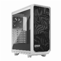 Кутия Fractal Design Meshify 2 Compact Clear Tempered Glass White