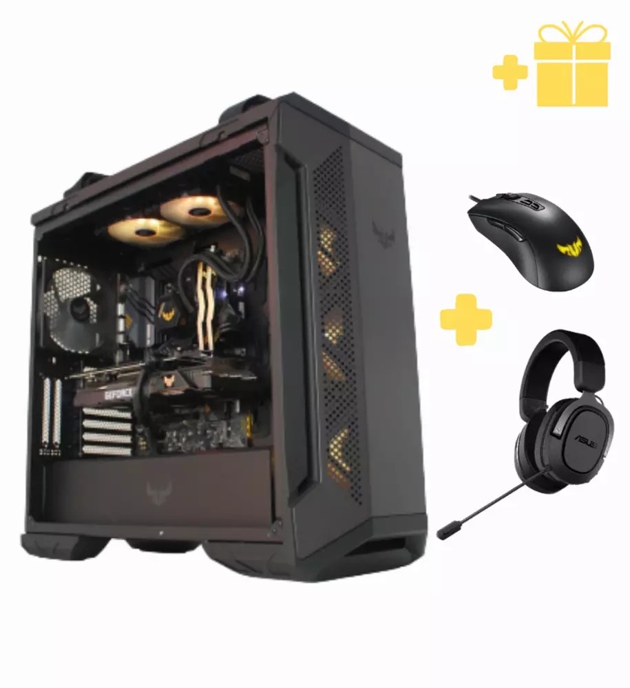Геймърски компютър MARK III TUF (AMD Ryzen 5 3600, 16GB, RTX 3060, 500GB SSD, 750W)