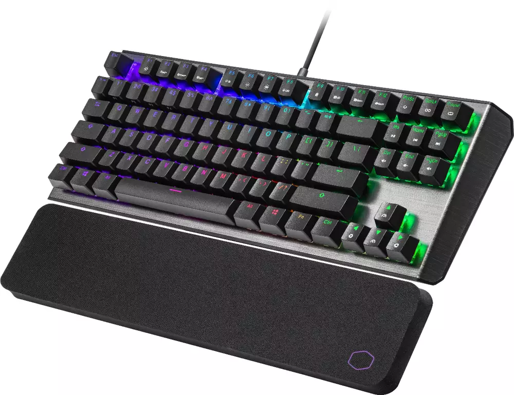 Gaming Μηχανικό Πληκτρολόγιο Cooler Master CK530 V2 TKL RGB, Gateron Blue switches
