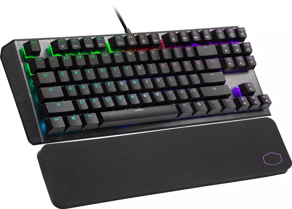 Gaming Μηχανικό Πληκτρολόγιο Cooler Master CK530 V2 TKL RGB, Gateron Blue switches