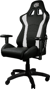 Геймърски стол Cooler Master Caliber R1 Gaming Chair White and Black