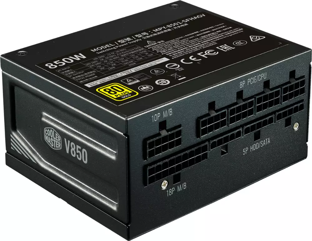 Захранване Cooler Master V850 SFX 850W 80+ Gold Full-Modular