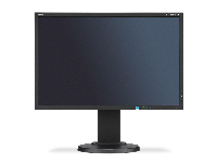 Монитор NEC MultiSync 22" E223W LCD, TN, 1680x1050, VGA, DVI, DisplayPort, Черен
