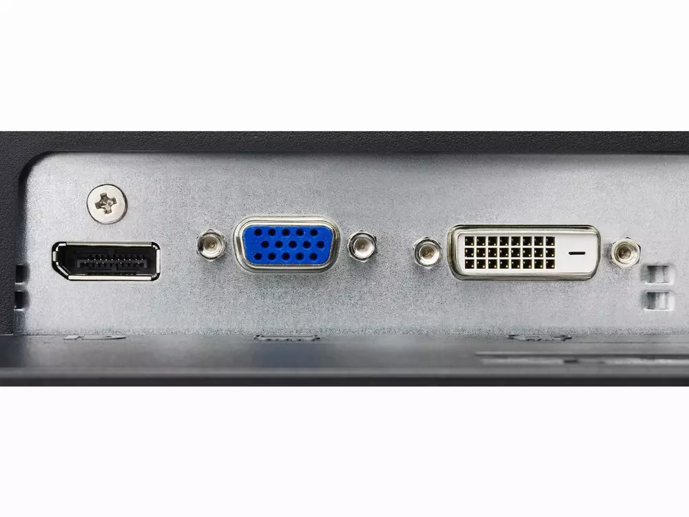 Монитор NEC MultiSync 22" E223W LCD, TN, 1680x1050, VGA, DVI, DisplayPort, Черен