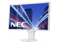 Монитор NEC MultiSync 22" EA224WMi LCD, IPS, FHD 1920x1080, VGA, DVI, DisplayPort, HDMI, Speakers, Бял