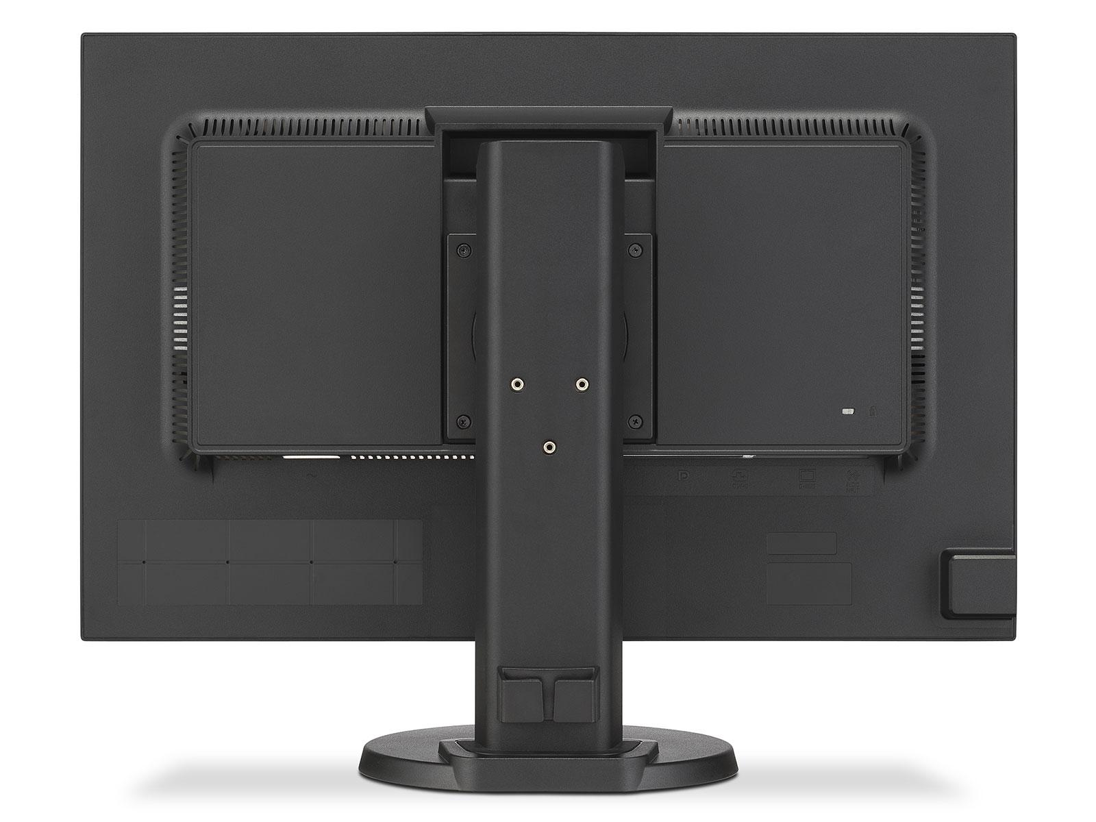 Монитор NEC MultiSync 24" E245WMi LCD, IPS, UXGA 1920x1200, VGA, DVI, DisplayPort, Speakers, Черен