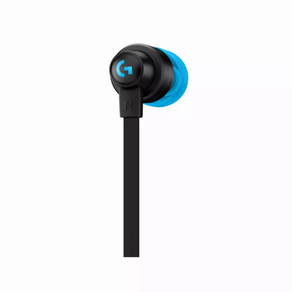 Геймърски слушалки с микрофон Logitech G333 In-ear 3.5 mm + USB-C adapter
