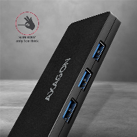 USB хъб AXAGON HUE-G1A SUPERSPEED USB SLIM HUB