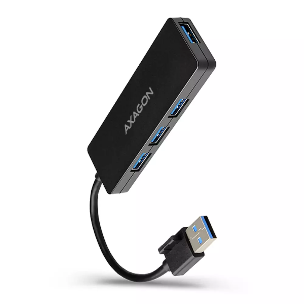 USB хъб AXAGON HUE-G1A SUPERSPEED USB SLIM HUB
