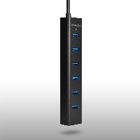 USB хъб AXAGON HUE-SA7BP USB3.0 CHARGING HUB
