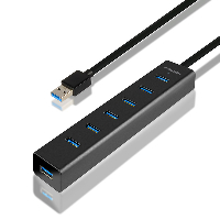 USB хъб AXAGON HUE-SA7BP USB3.0 CHARGING HUB