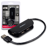 USB хъб AXAGON HUE-X4B USB READY HUB