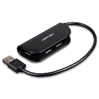 USB хъб AXAGON HUE-X4B USB READY HUB