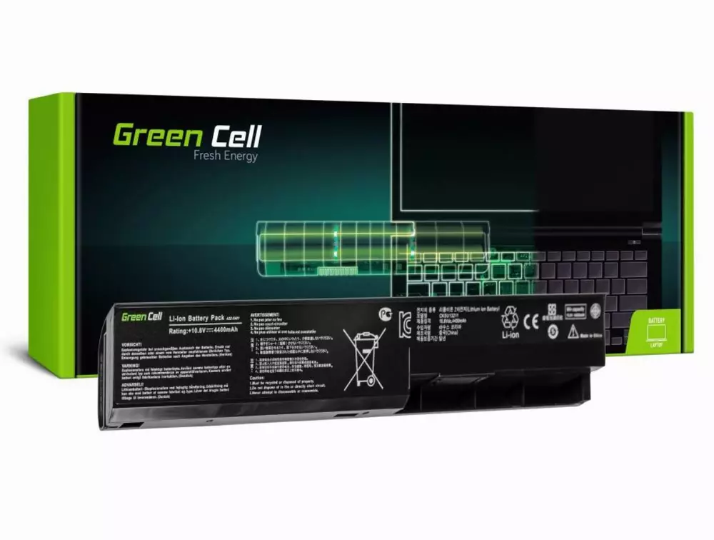 Батерия за лаптоп Asus X301 X301A X401 X501 / 11,1V 4400mAh GREEN CELL