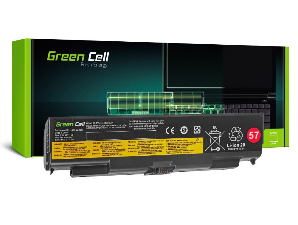 Батерия  за лаптоп  Lenovo ThinkPad T440P T540P W540 W541 L440 L540 / 11,1V 4400mAh   GREEN CELL