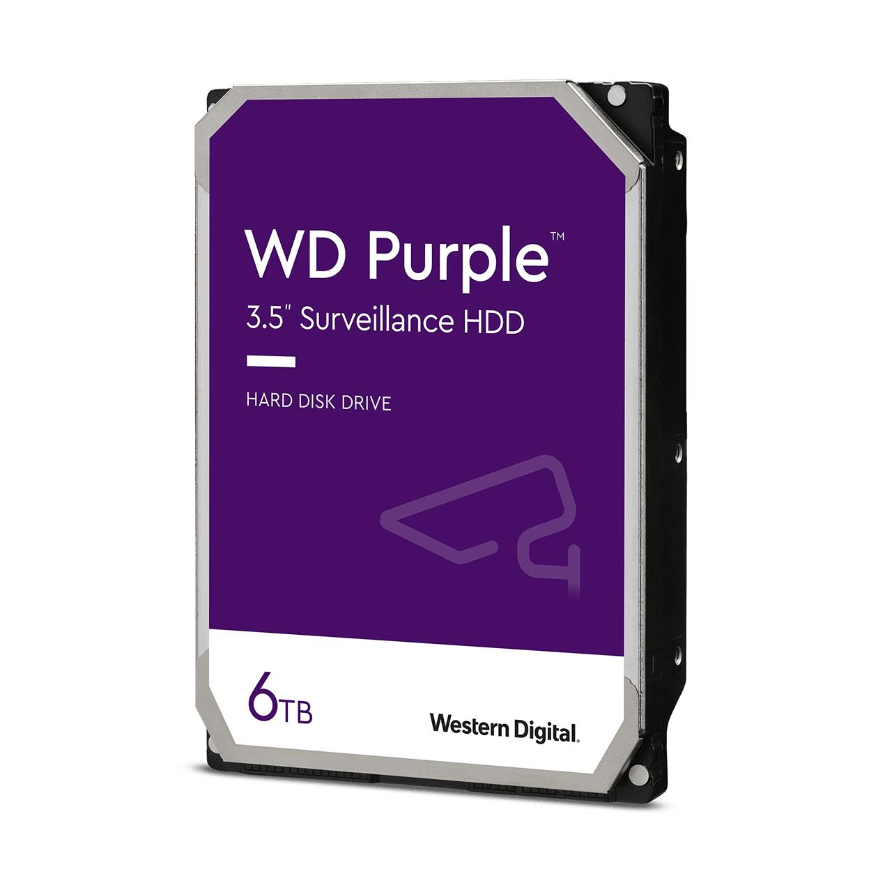 Хард диск WD Purple 6TB 5400rpm 128MB SATA3 WD62PURZ