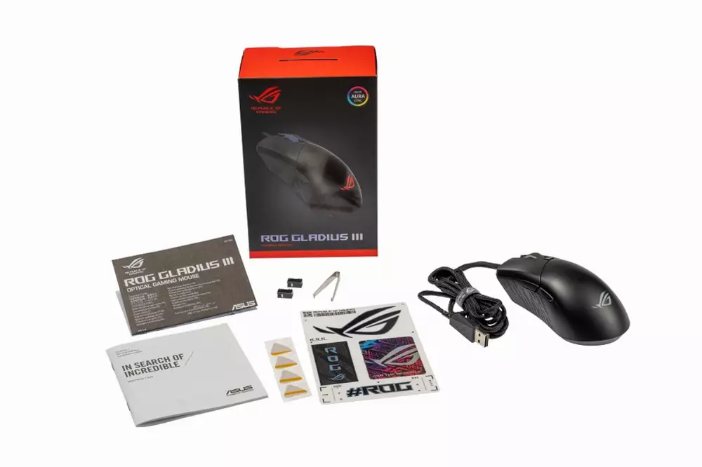 Геймърска мишка ASUS ROG GLADIUS III