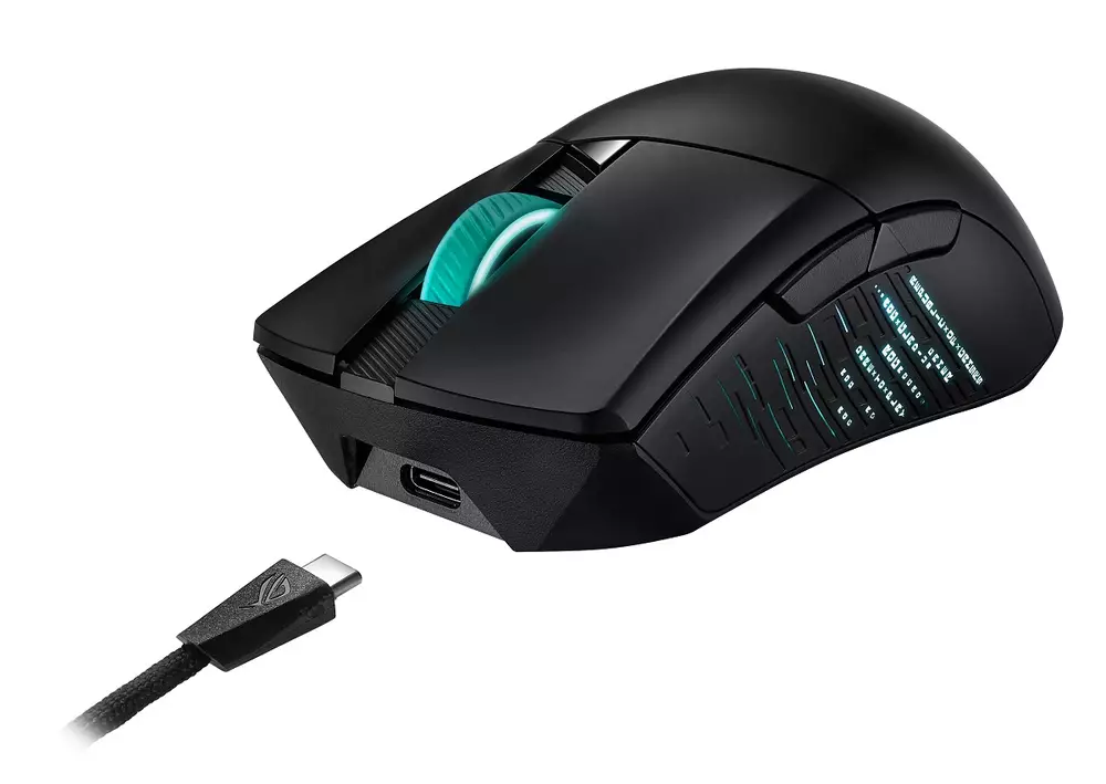 Геймърска мишка ASUS ROG GLADIUS III Wireless - 90MP0200-BMUA00