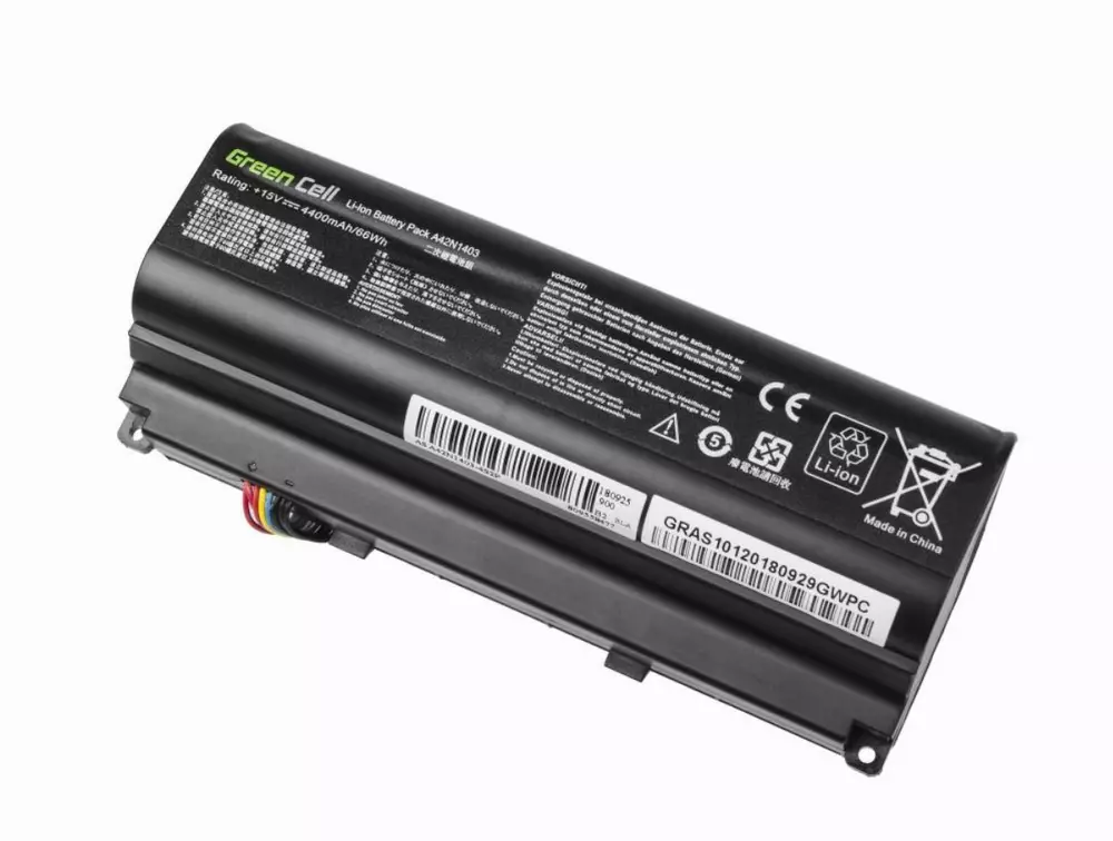 Батерия  за лаптоп Asus ROG G751 G751J / 15V 4400mAh   GREEN CELL
