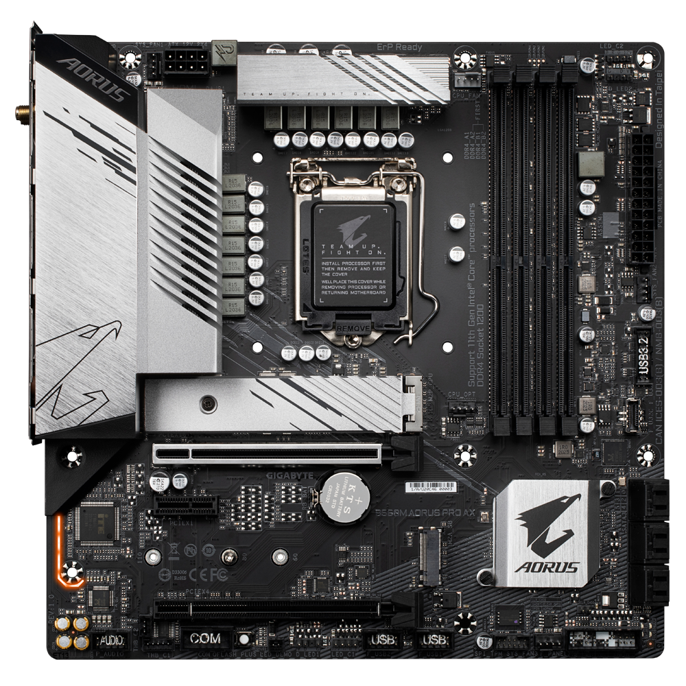 Дънна платка GIGABYTE AORUS B560M PRO AX WI-FI 6