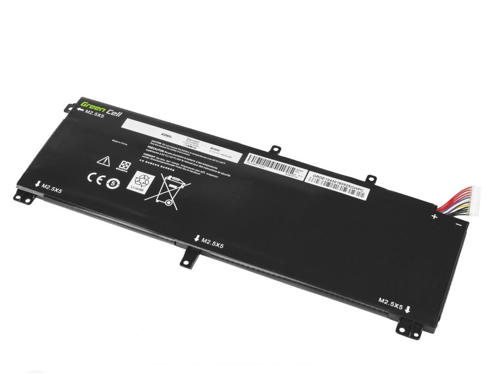 Μπαταρία για φορητό υπολογιστή Dell XPS 15 9530, Dell Precision M3800 / 11,1V 4400mAh  GREEN CELL