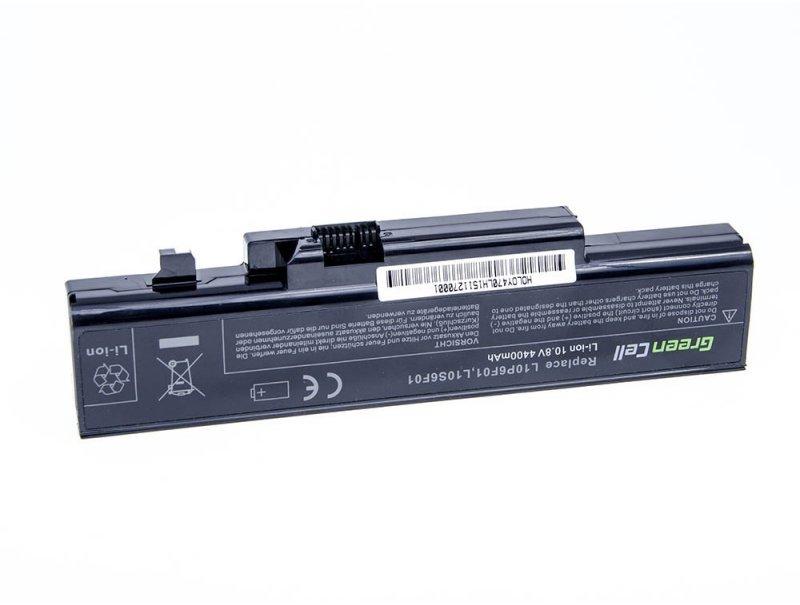 Батерия  за лаптоп  L10S6F01 for IBM Lenovo IdeaPad Y470 Y570 Y570A Y570N 10,8V 4400mAH GREEN CELL