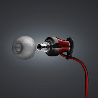 Слушалки Sennheiser MOMENTUM In-Ear i - iPhone червени