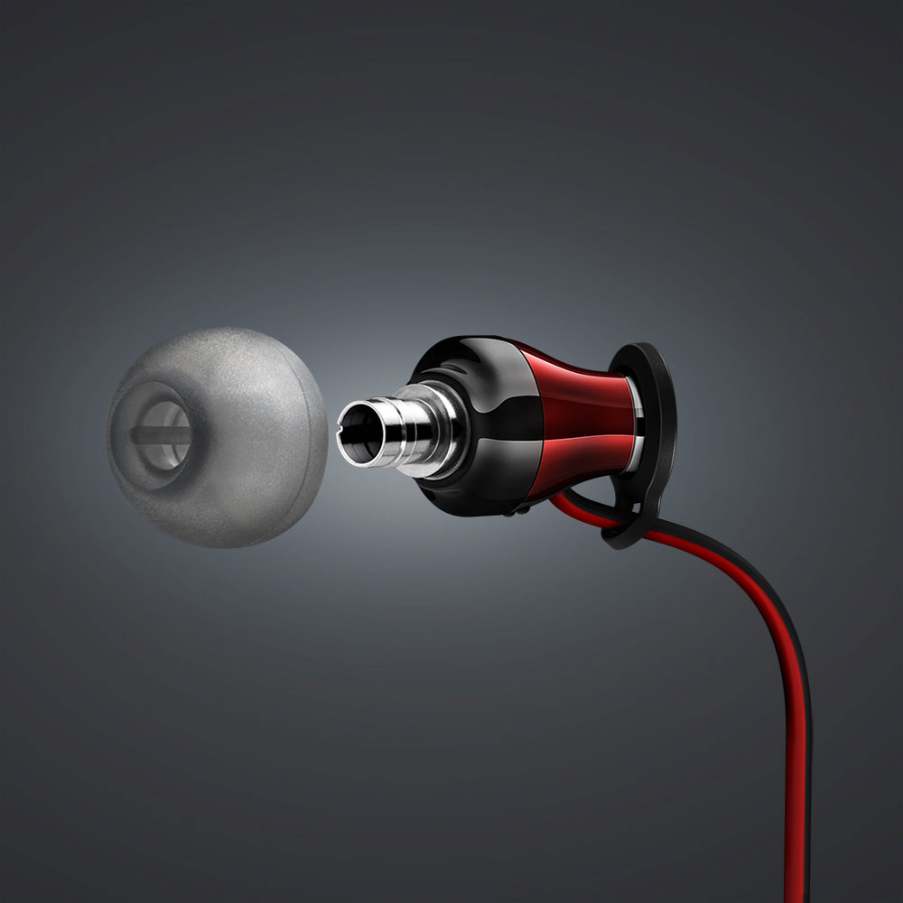 Слушалки Sennheiser MOMENTUM In-Ear i - iPhone червени