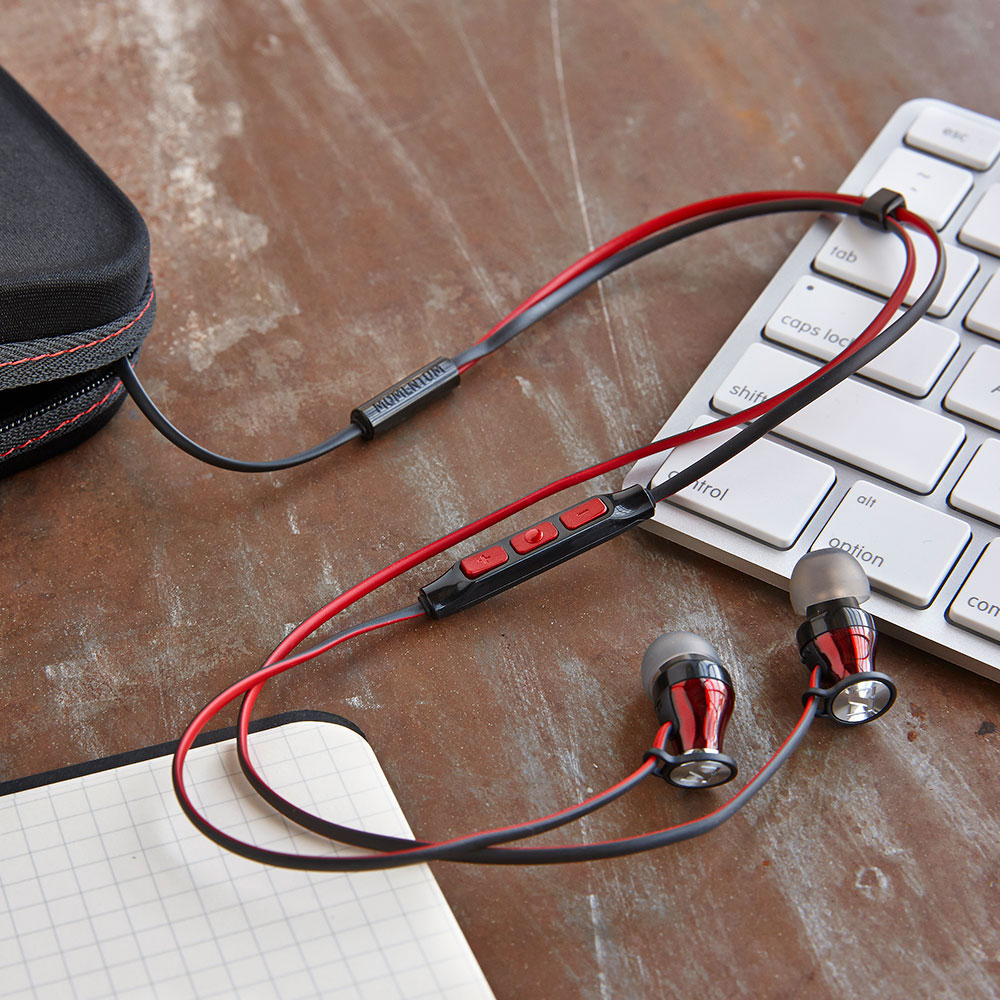 Слушалки Sennheiser MOMENTUM In-Ear i - iPhone червени