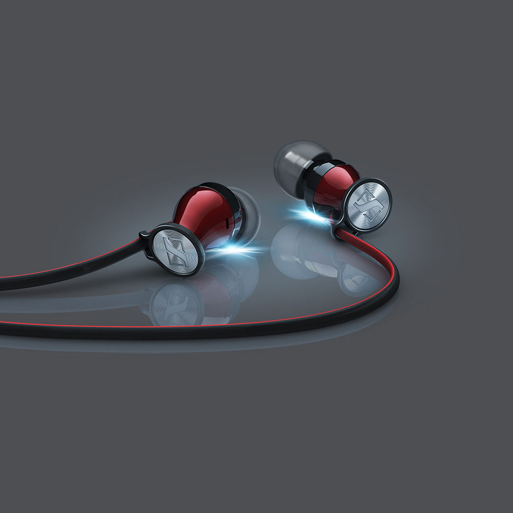 Слушалки Sennheiser MOMENTUM In-Ear i - iPhone червени