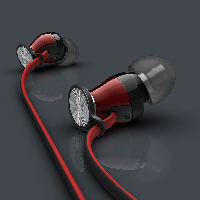 Слушалки Sennheiser MOMENTUM In-Ear i - iPhone червени