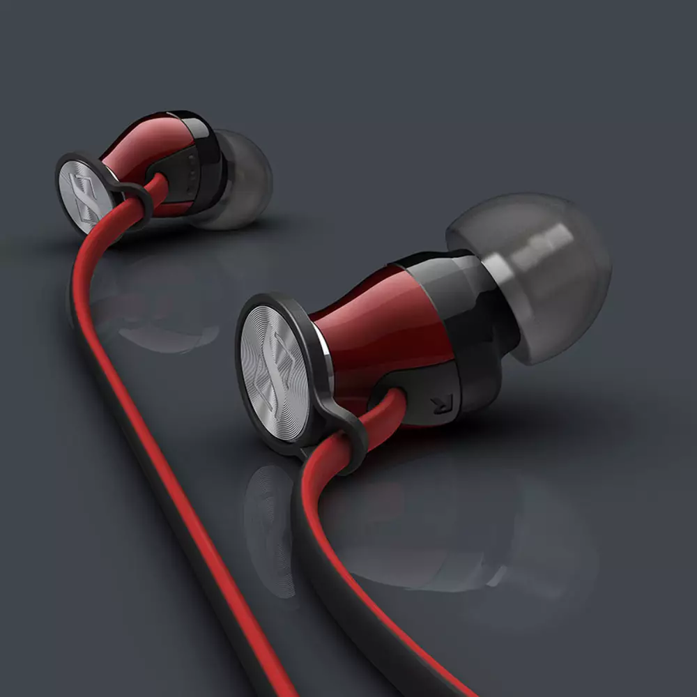 Слушалки Sennheiser MOMENTUM In-Ear i - iPhone червени