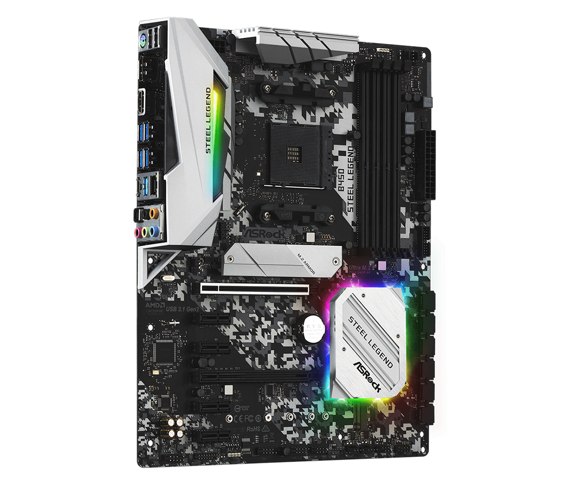 Комбо оферта (AMD Ryzen 5 3600 + Asrock B450 Steel Legend + Adata Spectrix D50 RGB 16GB)